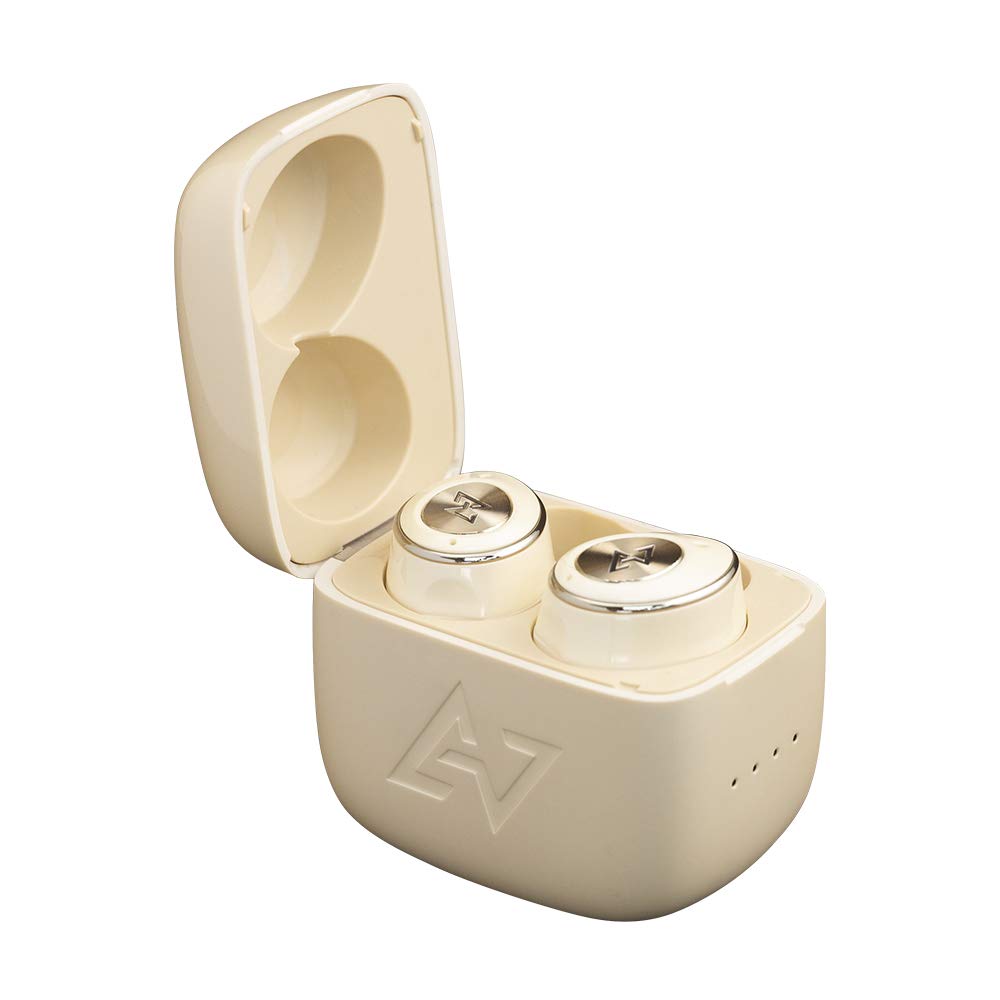 AVIOT Полностью беспроводные наушники Bluetooth-наушники Активное шумоподавление Шумоподавление ANC До 50 часов воспроизведения музыки Пассивное шумоподавление слоновая кость